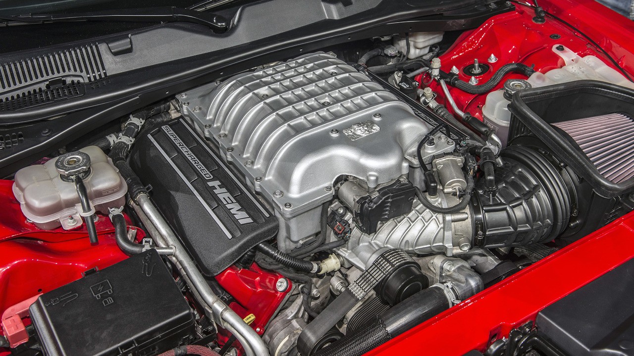 2018 Dodge Challenger Srt Demon Engine