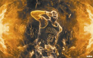 LeBron James Wallpaper With Cavs
