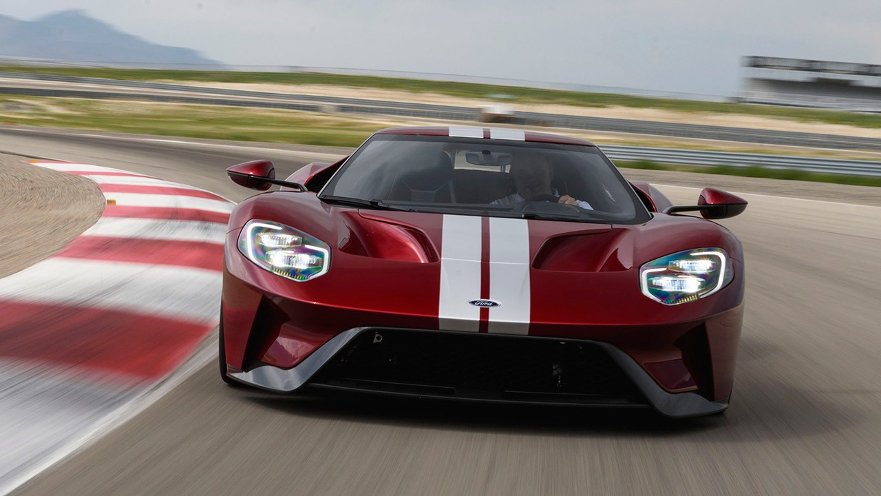 2017 Ford GT Supercar Front