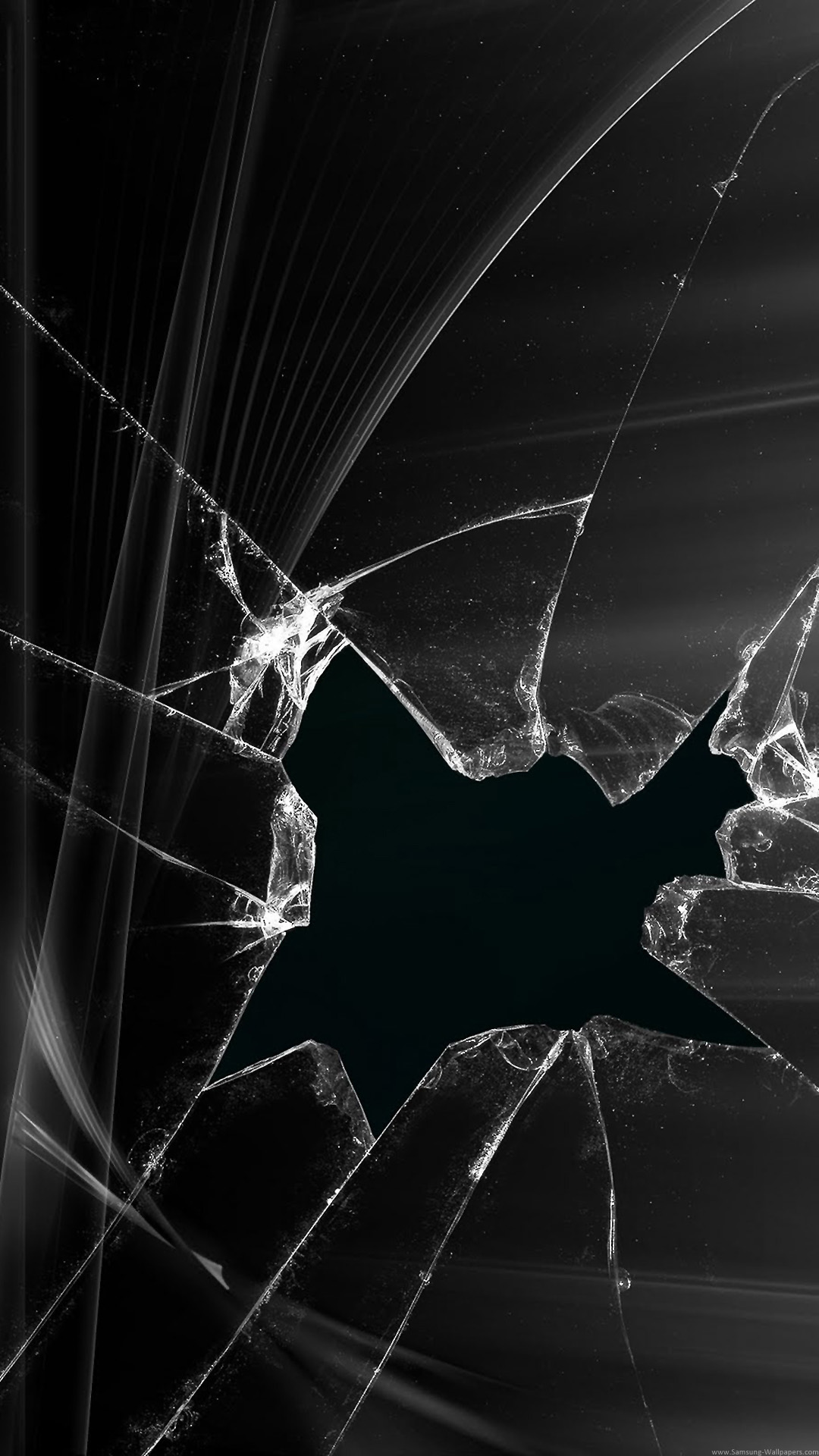 Broken Screen Wallpaper Apple