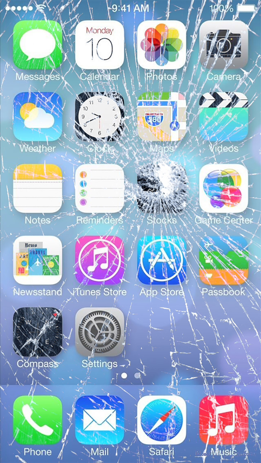 Broken Screen Wallpaper For Iphone 6