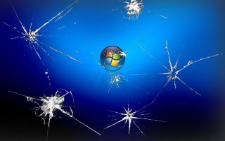 Broken Screen Wallpaper Windows Vista