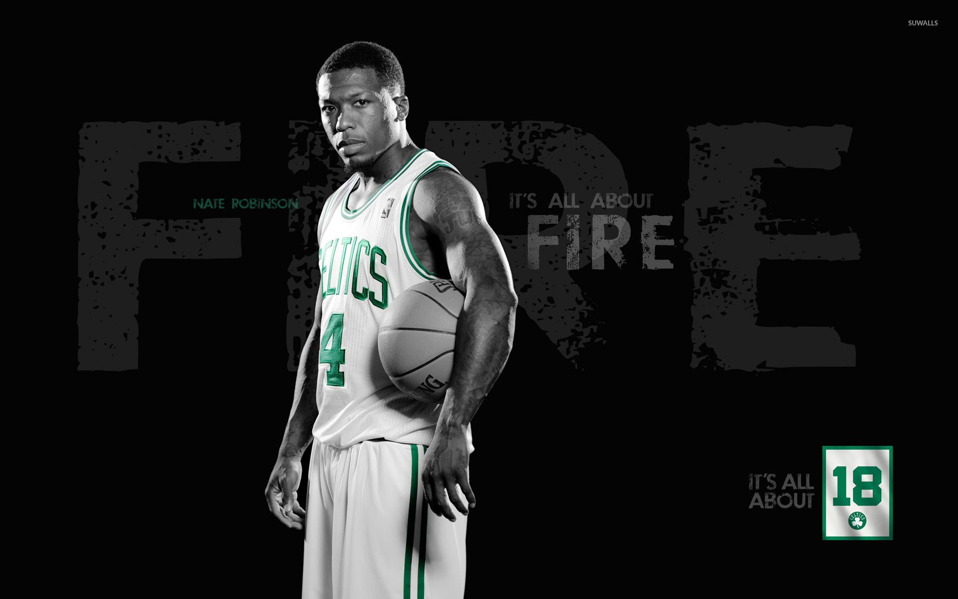 Nate, Robinson, Boston, Celtics, Wallpaper