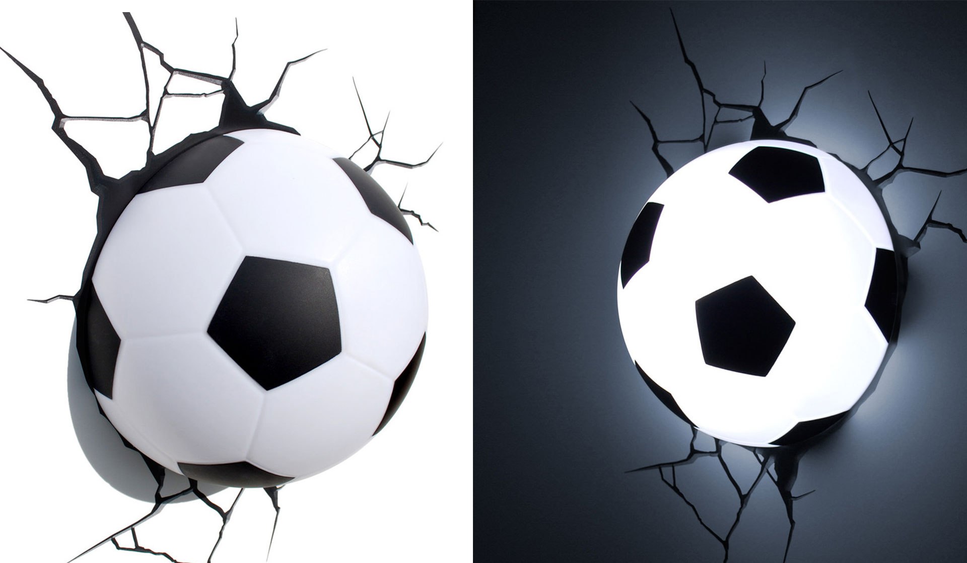 3D Deco Light Soccer Ball