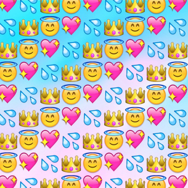 Cute Angel Background Emoji