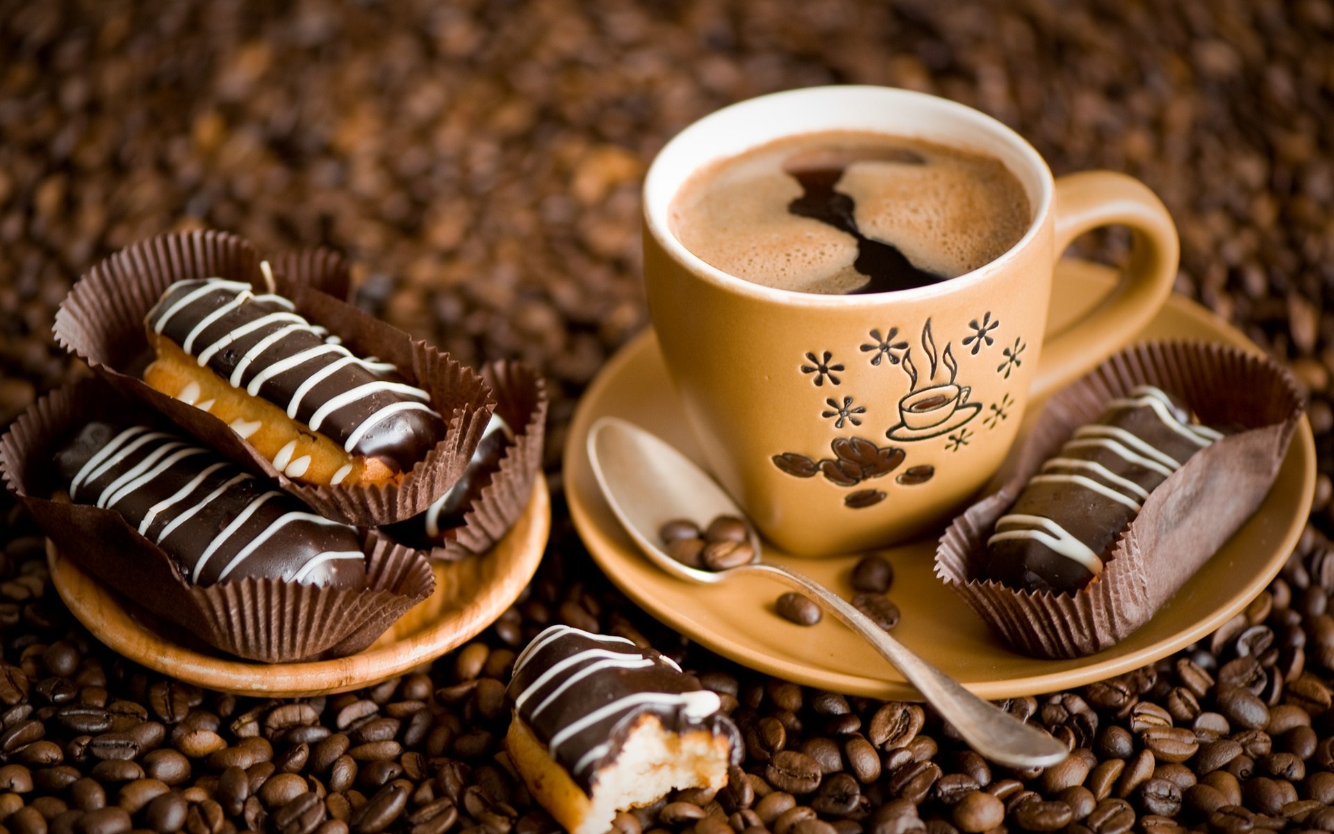 Cute Coffee wallpapers HD - Live Wallpaper HD