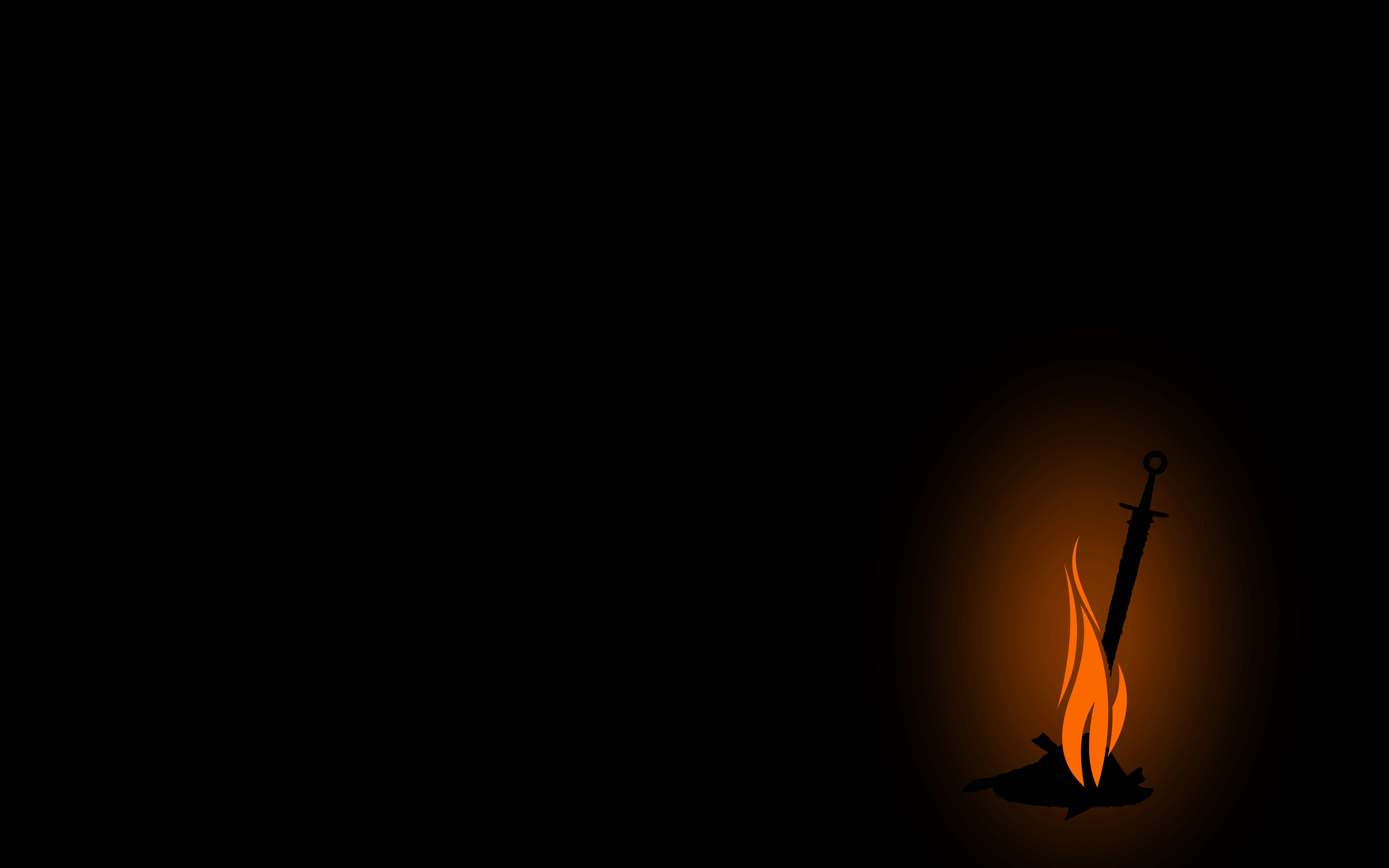 Огонь dark. Dark Souls Bonfire Wallpaper. Dark Souls Bonfire 4k. Dark Souls Minimalist Bonfire. Огонь Минимализм.