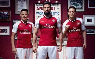 New 2017 Kit Arsenal Wallpaper