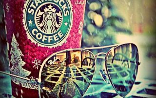 Red Cute Starbucks Wallpaper HD