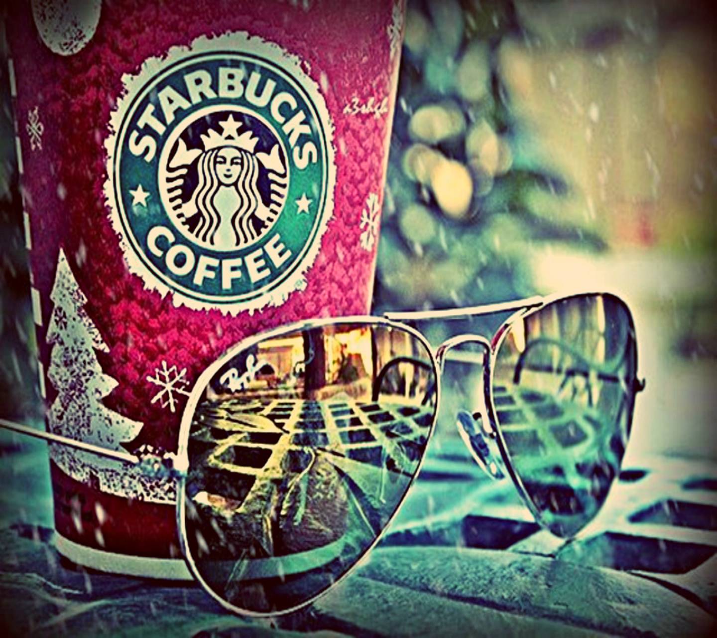 Red Cute Starbucks Wallpaper HD