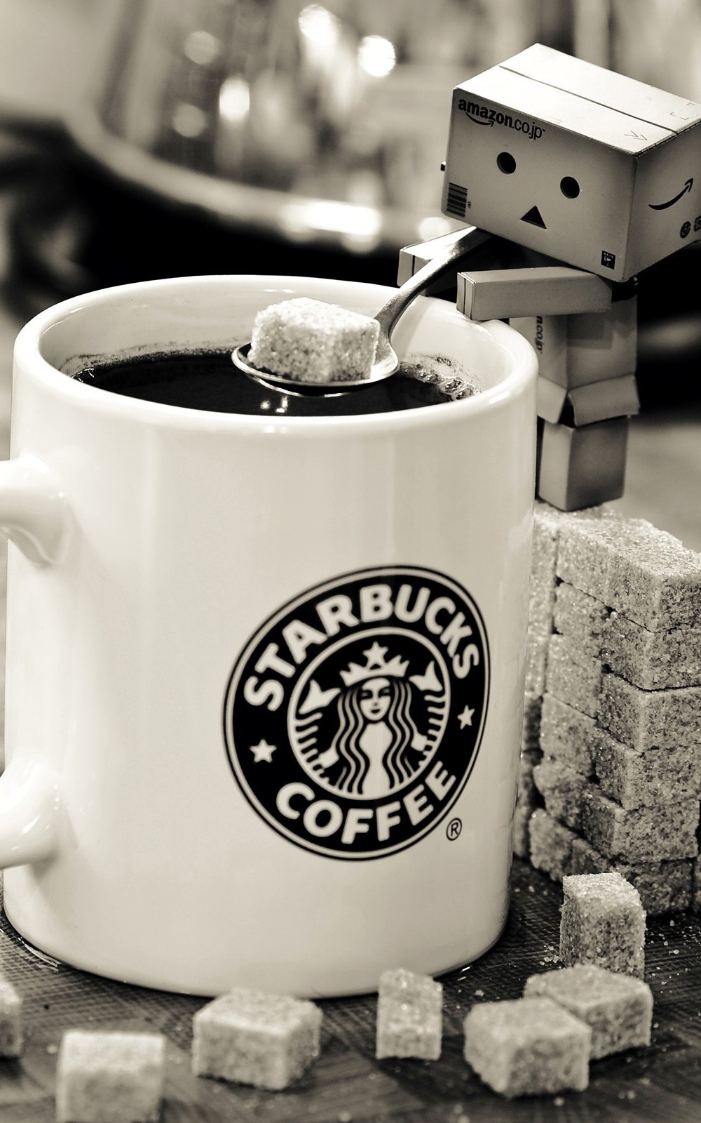 Starbucks Coffee Sugar iPhone 6 Plus HD Wallpaper