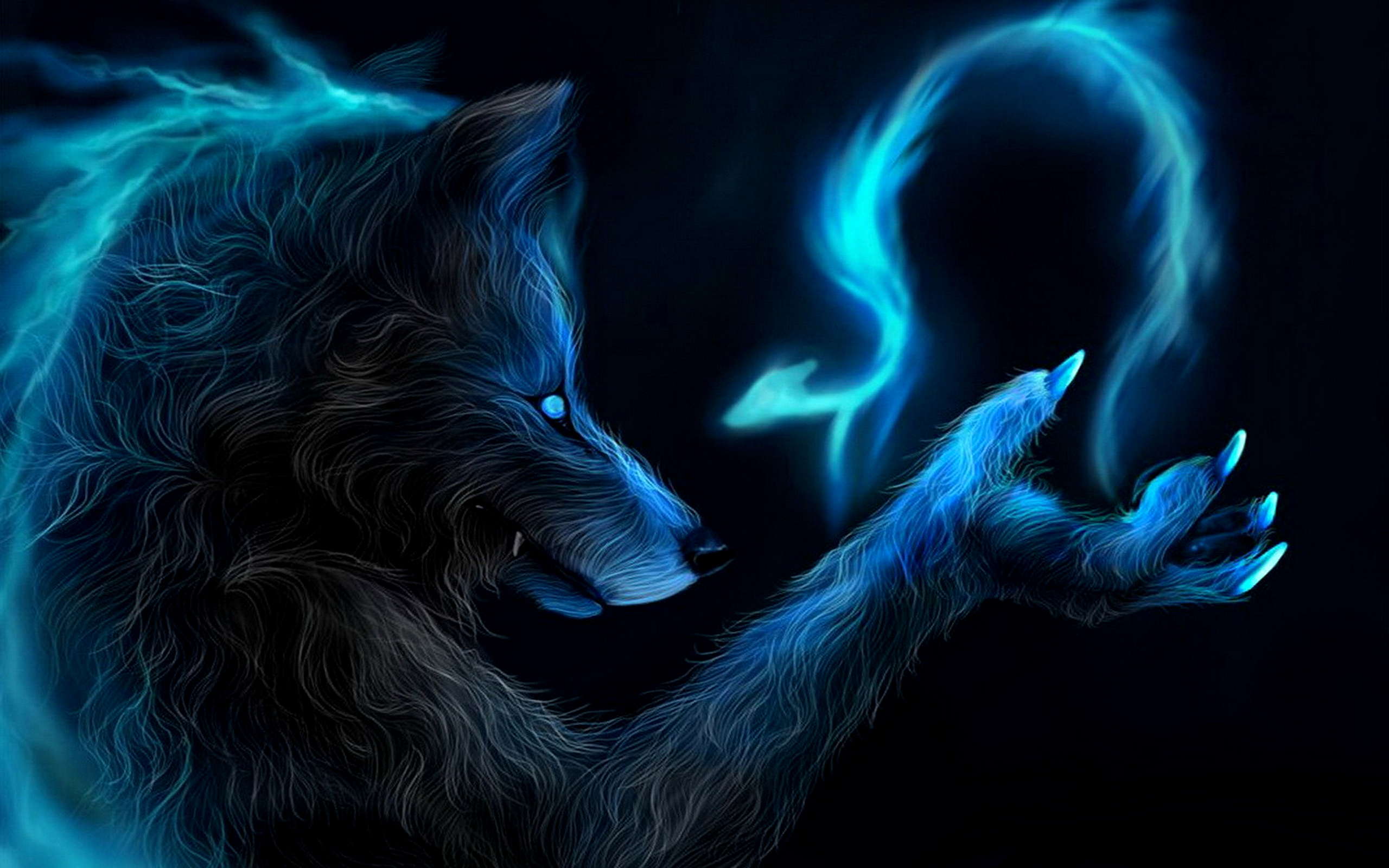 Wolf Dark Wallpaper