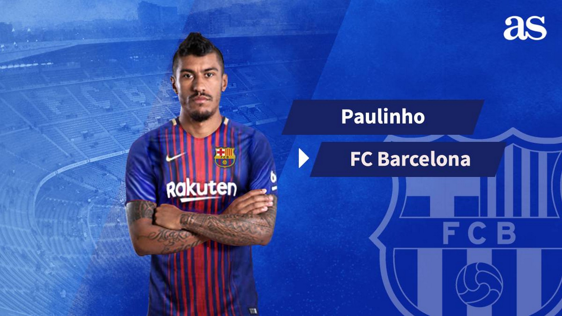 Barcelona Paulinho Wallpaper