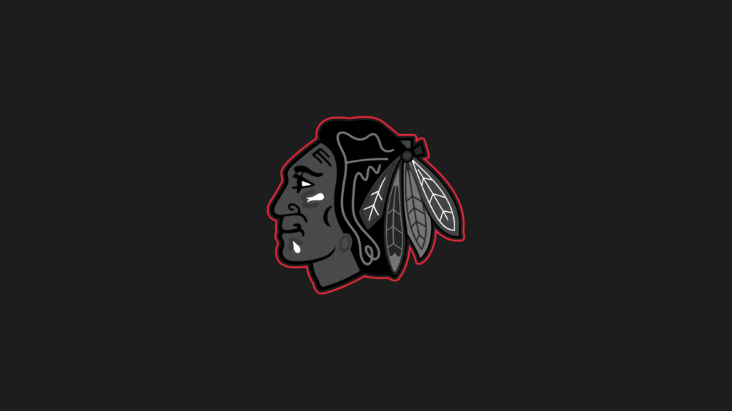 Blackhawks Black Wallpaper