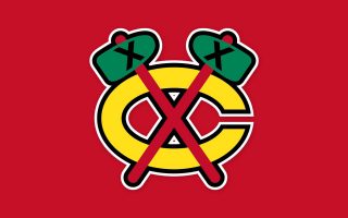 Blackhawks Logo Background