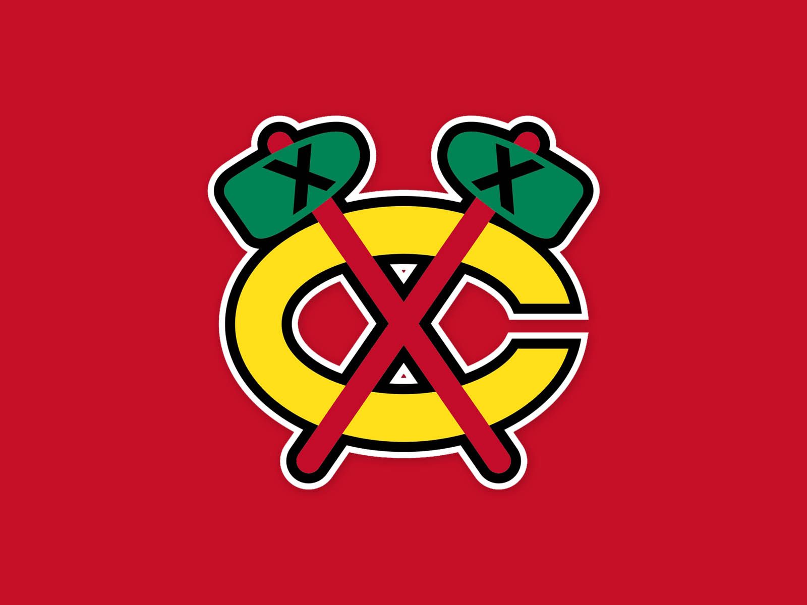 Blackhawks Logo Background