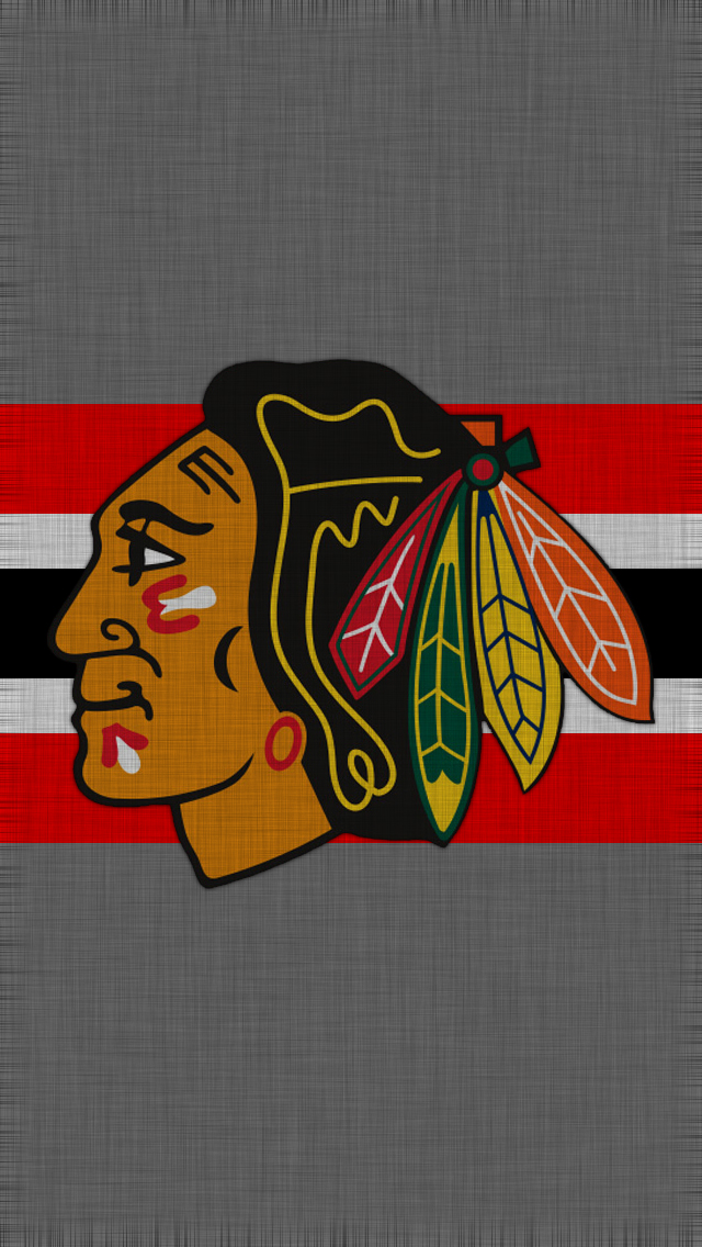 Chicago Blackhawks Logo Iphone Wallpaper