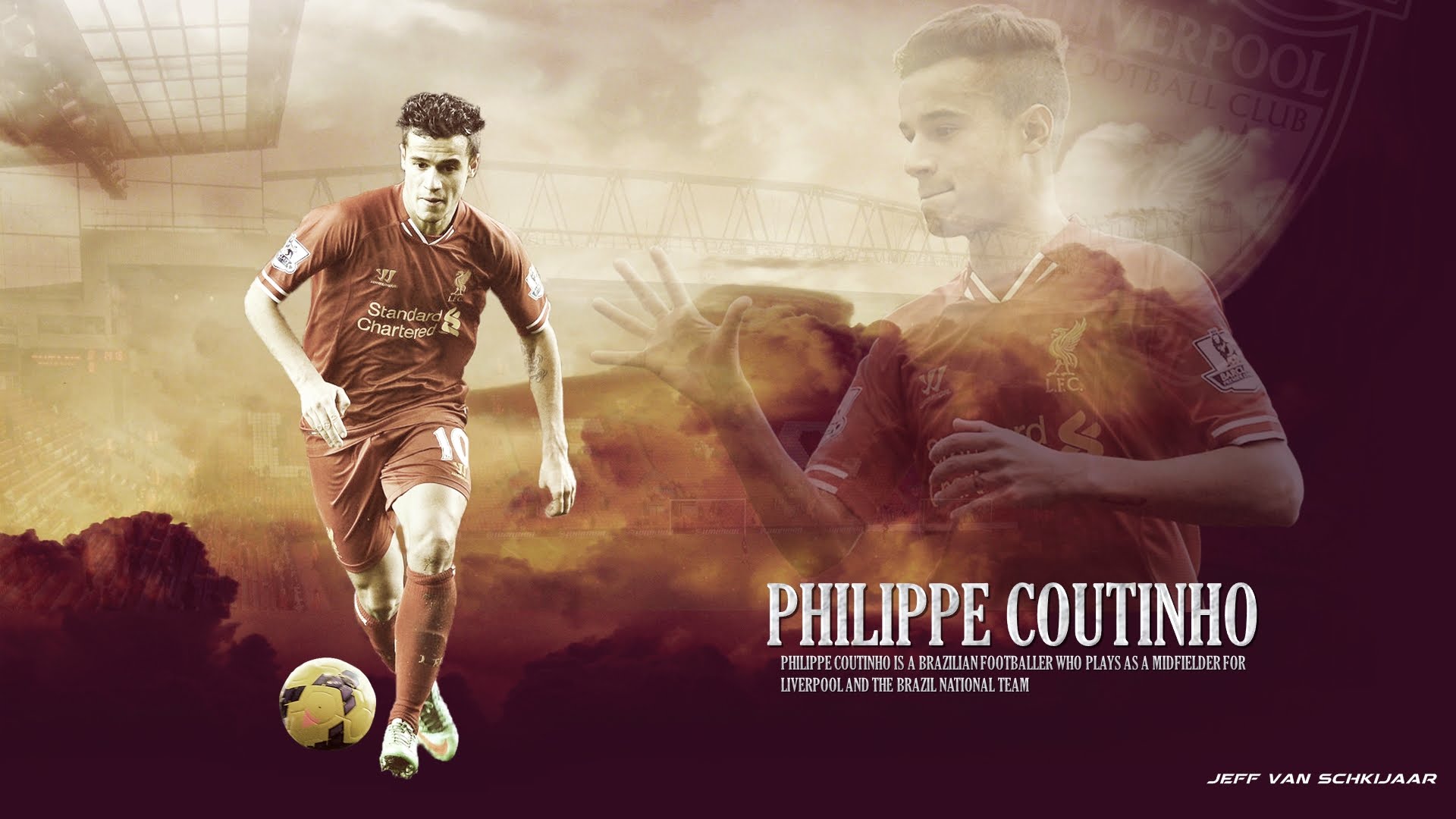 Coutinho Wallpaper Liverpool