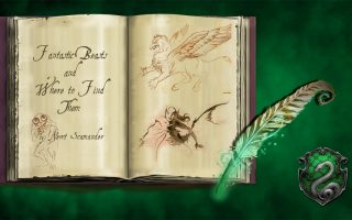 Fantastic Beasts Slytherin Wallpaper