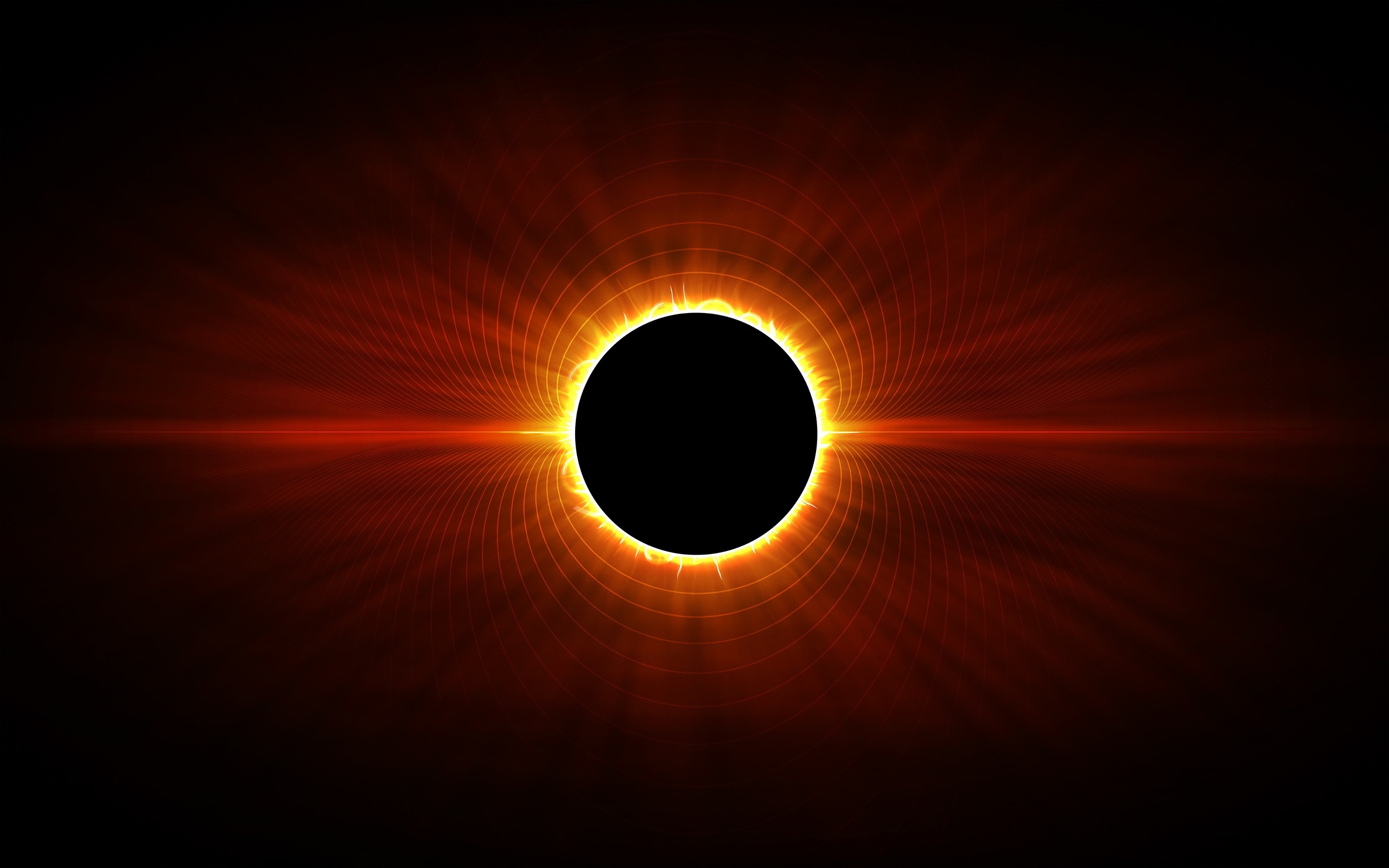 HD Solar Eclipse Wallpaper UK