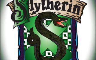 Harry Potter Slytherin Logo Wallpaper