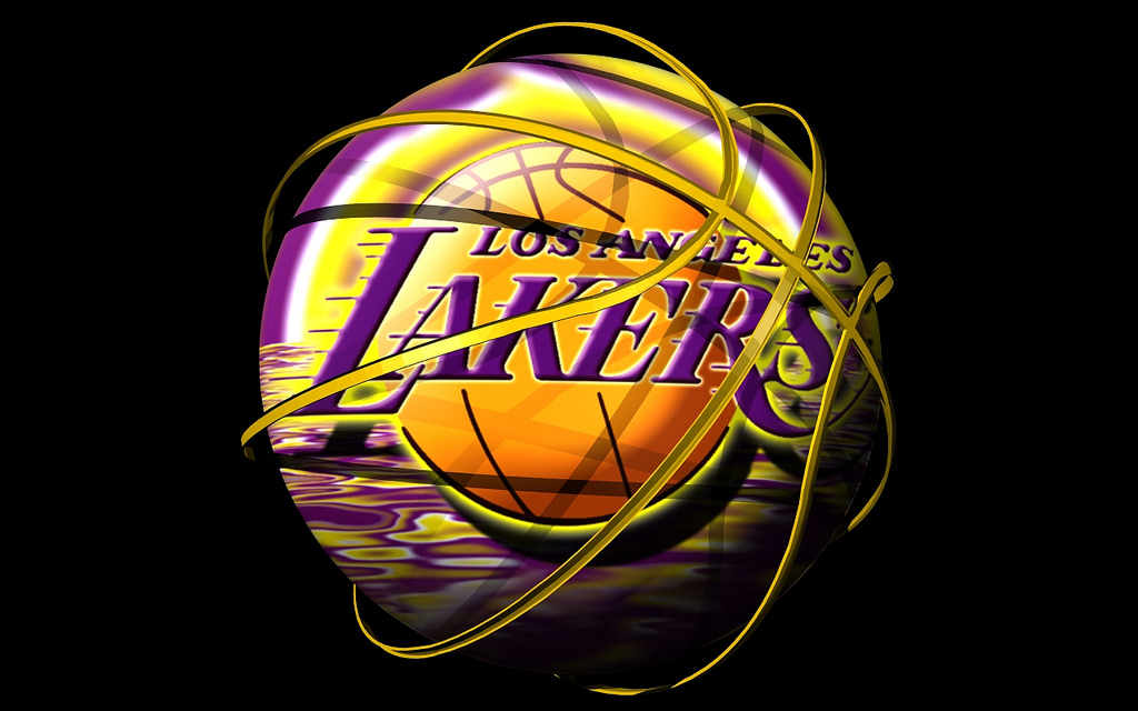 Lakers 3d Logo Wallpaper