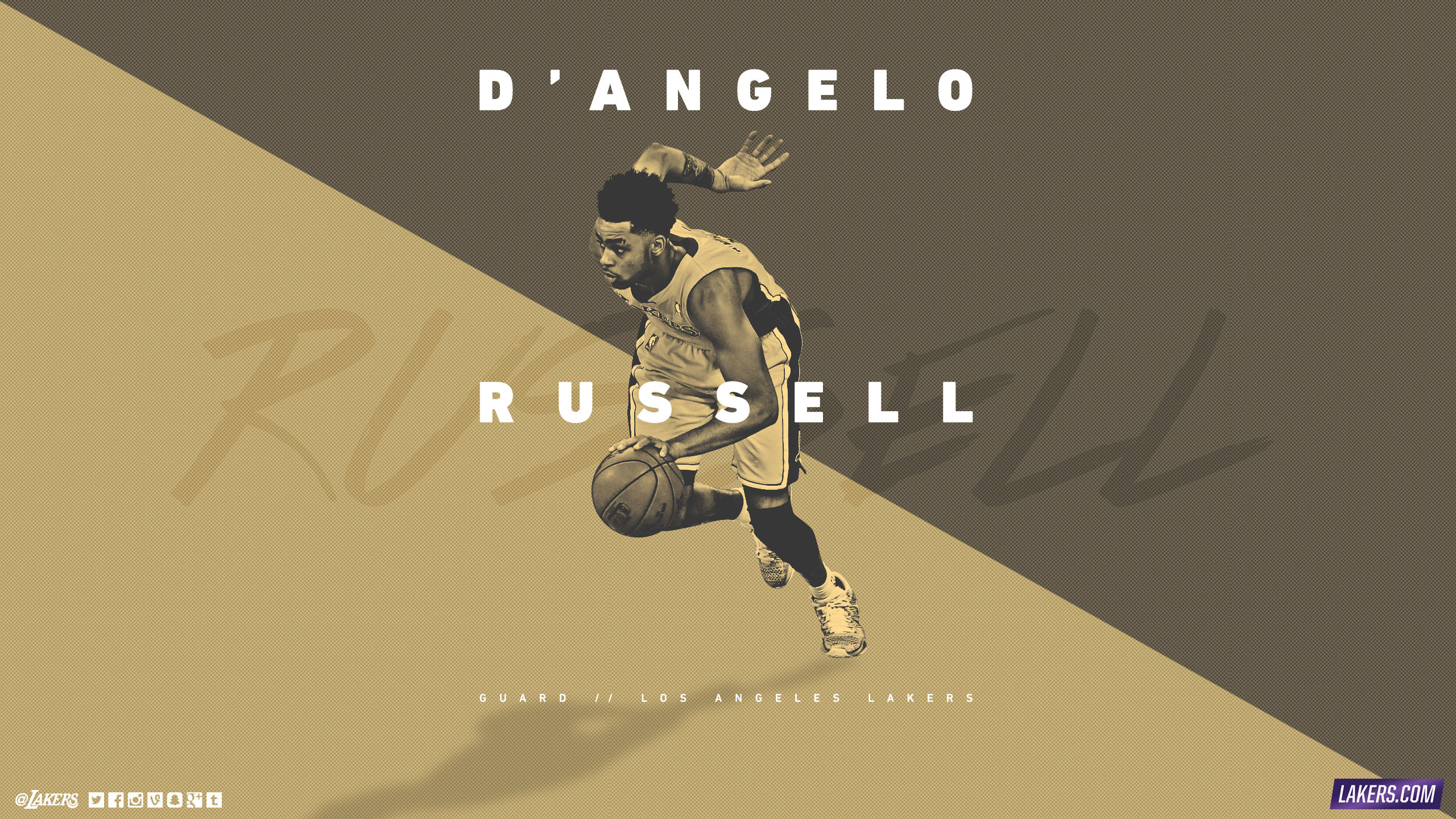 Lakers Wallpaper Russell