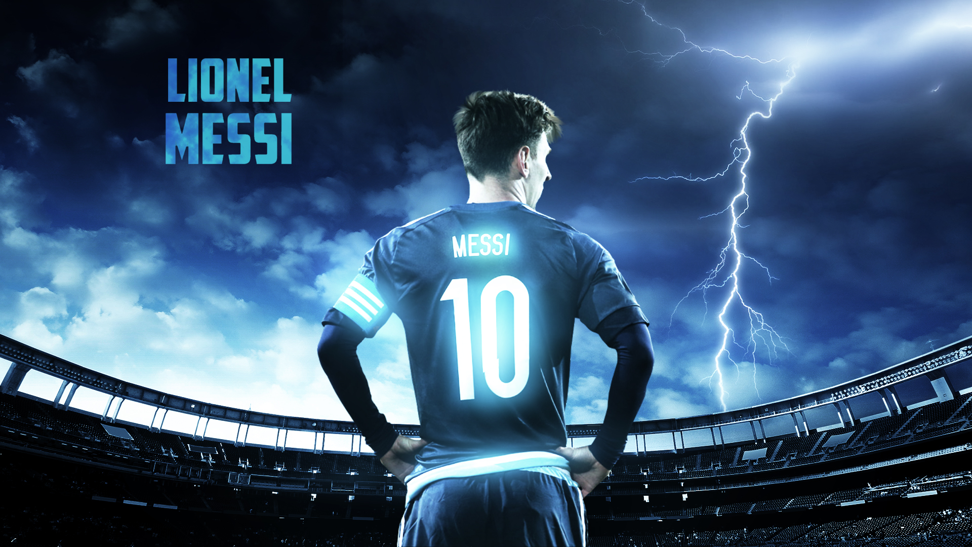 Messi 3d Wallpaper