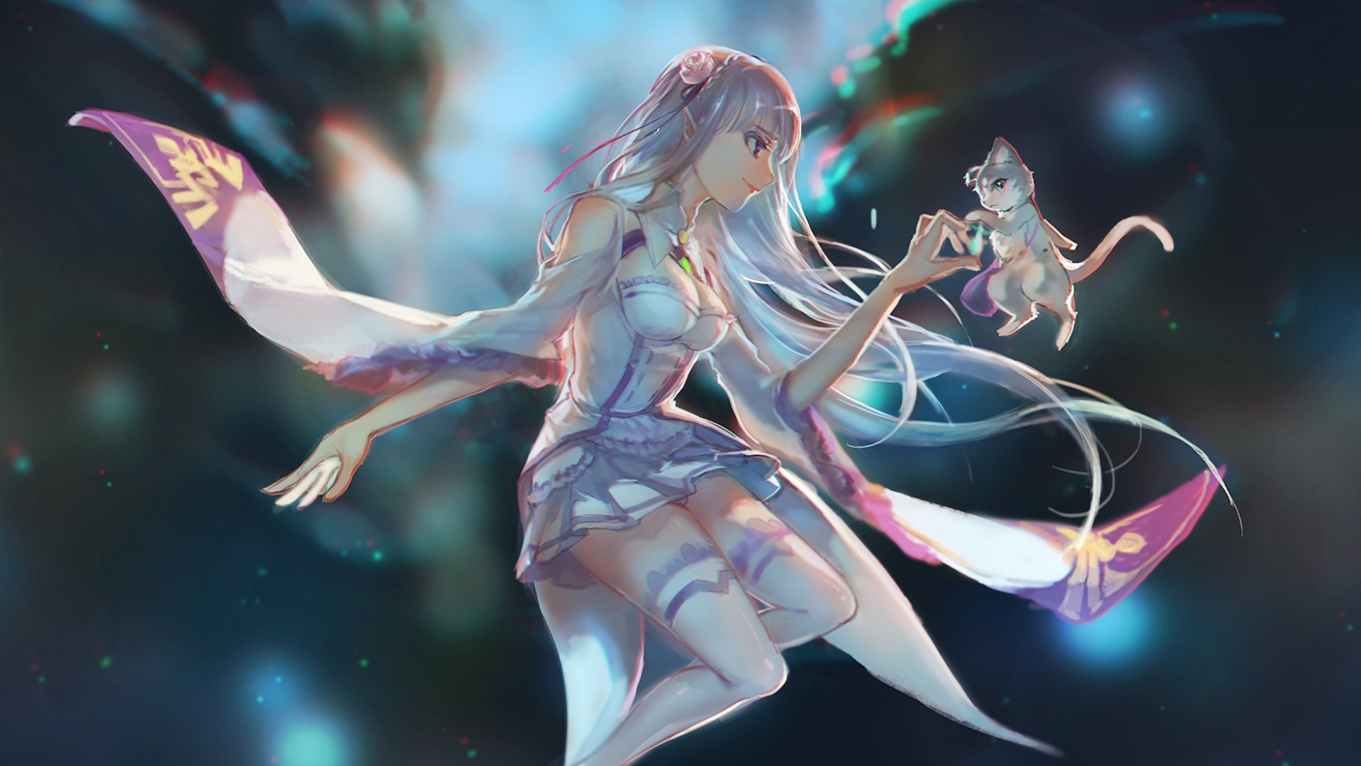 Re Zero Wallpaper Emilia - Live Wallpaper HD