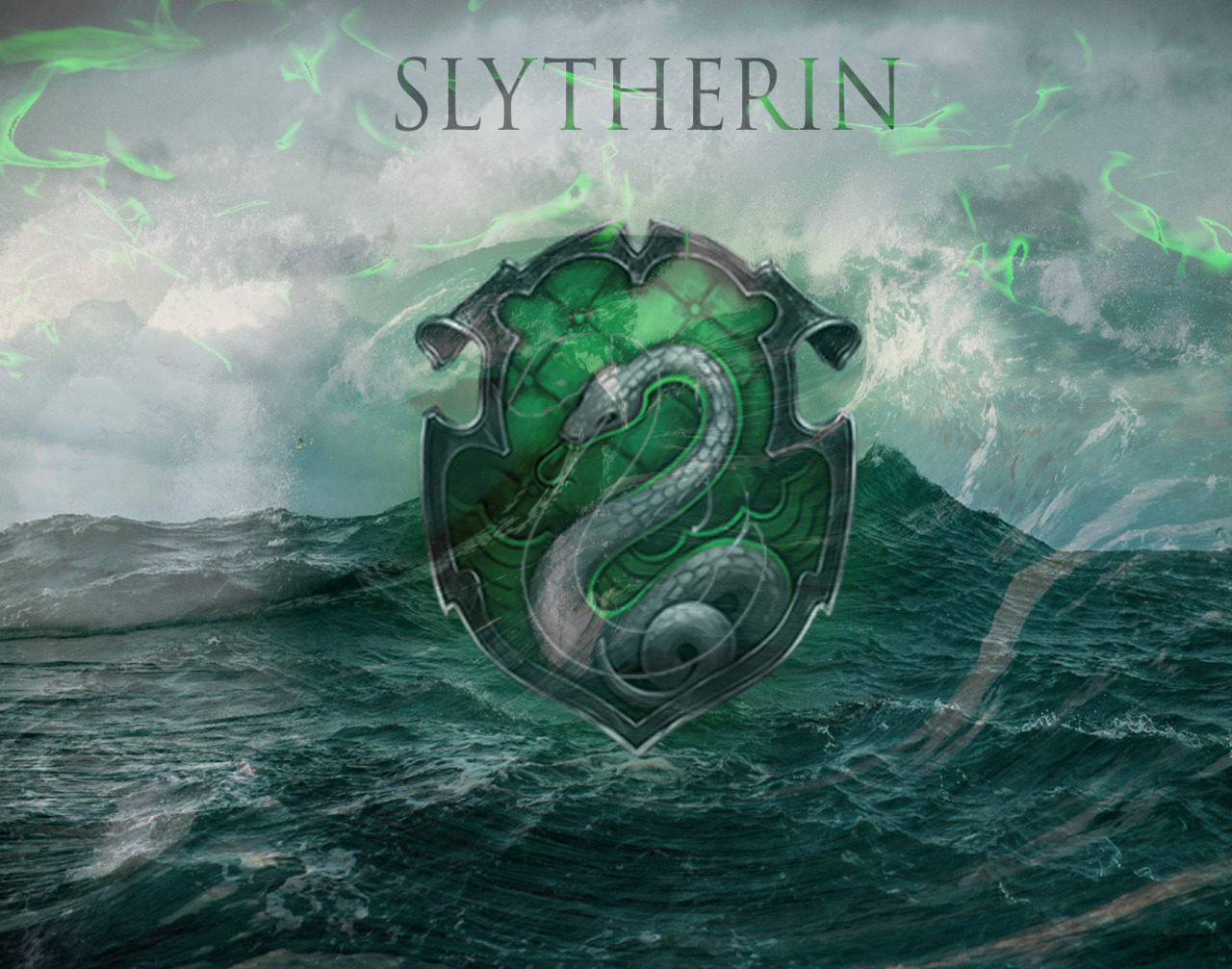 Slytherin Crest Wallpaper