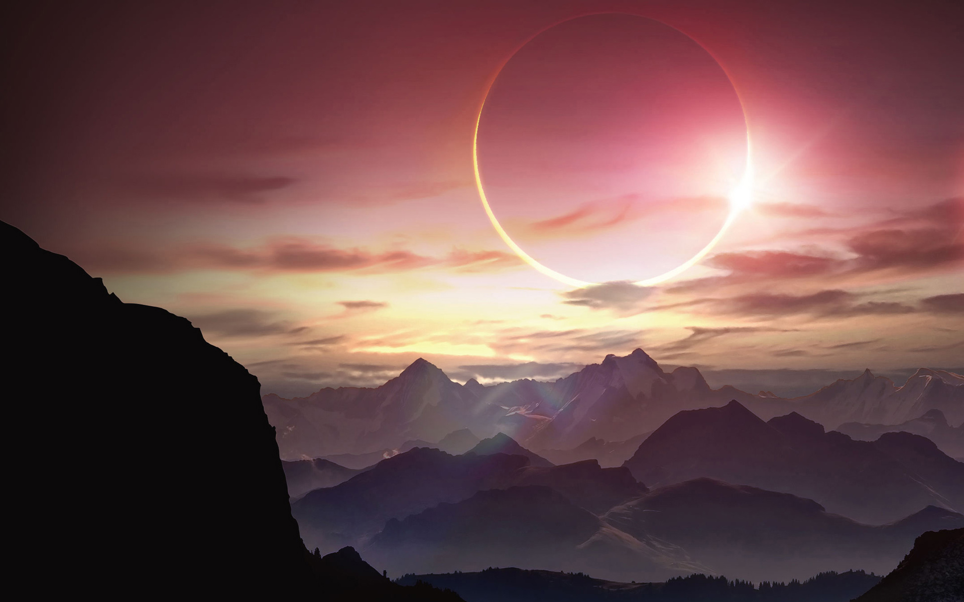 Solar Eclipse Wallpaper HD