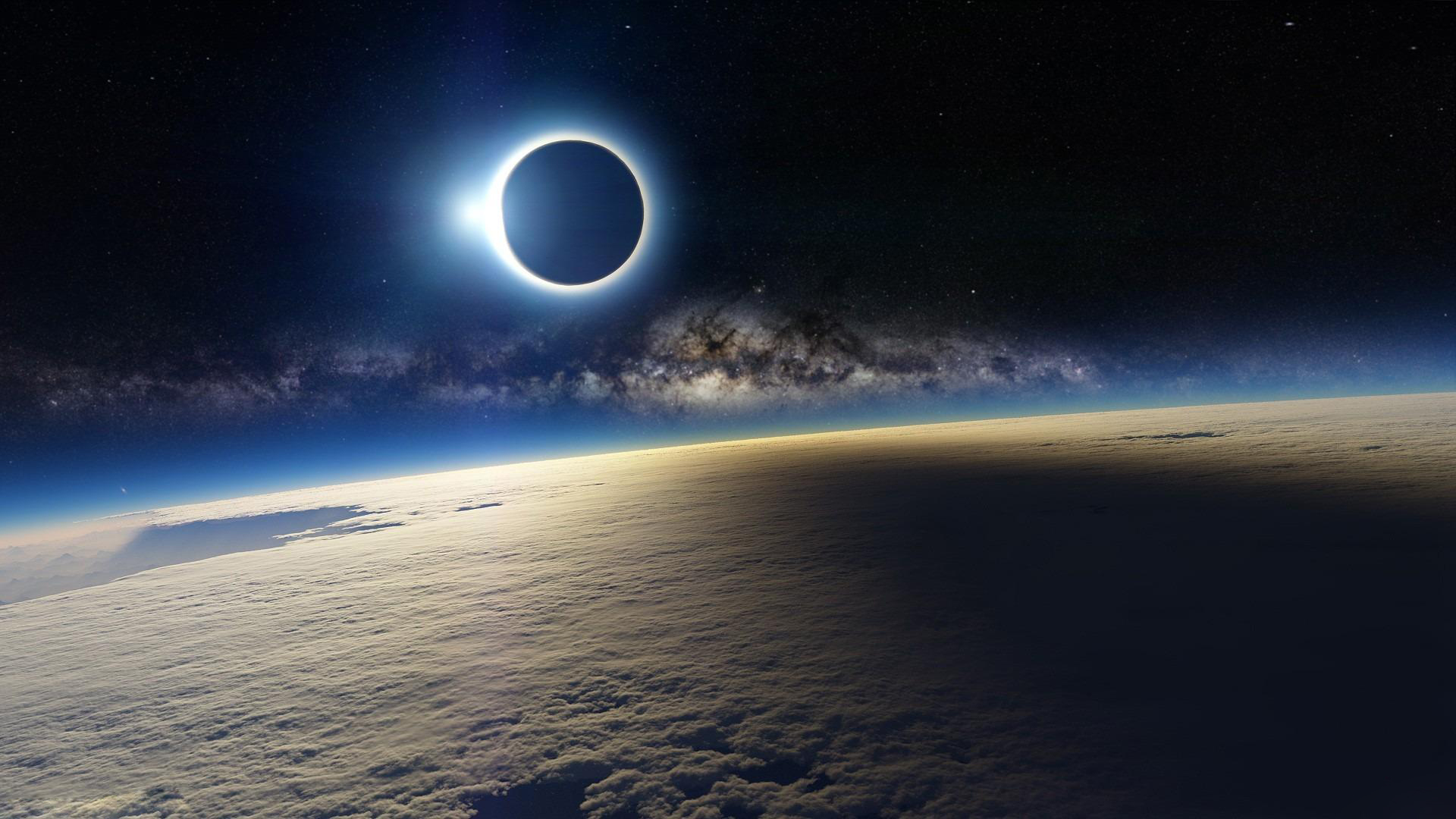 Solar Eclipse Wallpaper