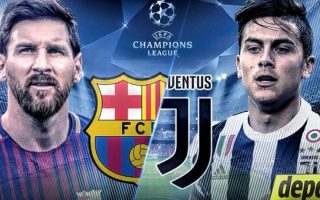 Barcelona Vs Juventus Champions League Wallpaper