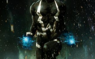 Black Bolt Marvels Inhumans Iphone Wallpaper