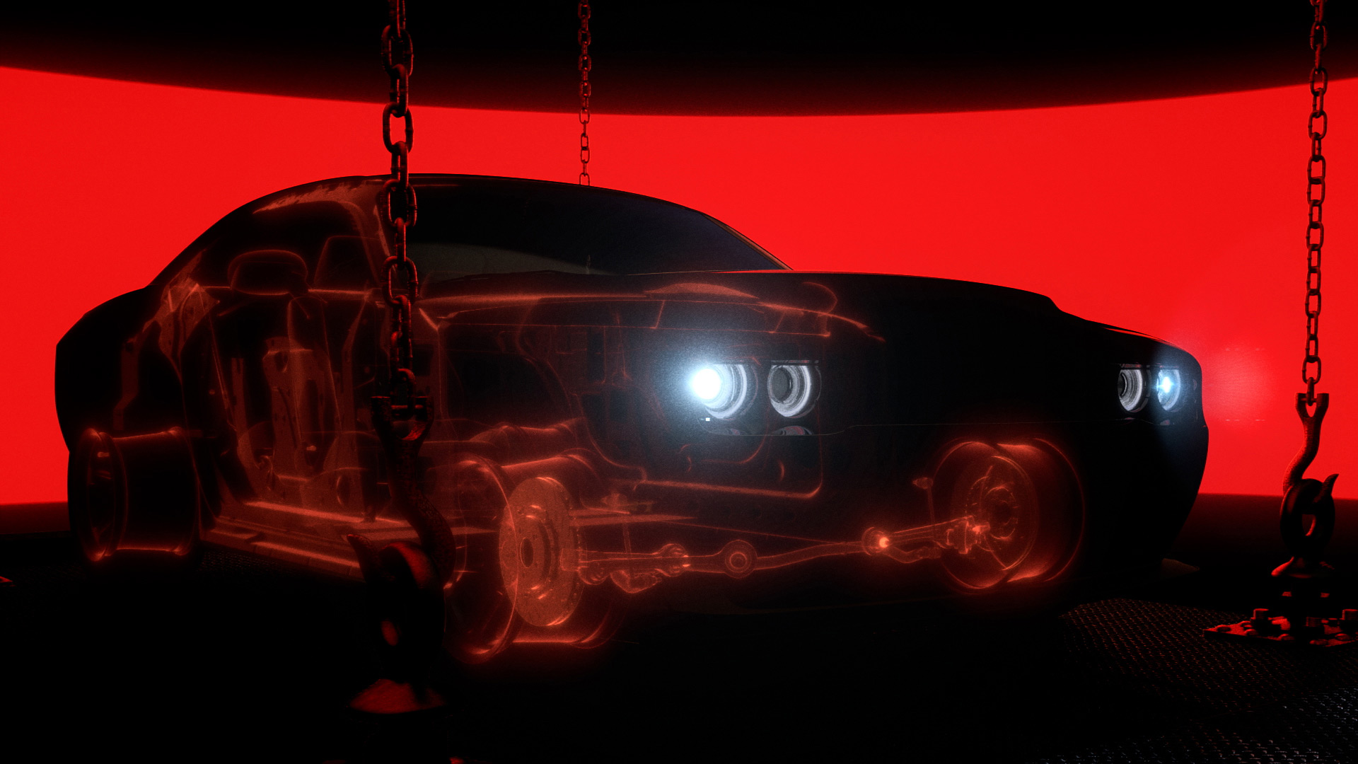 Dodge Demon Wallpaper HD 1920x1080