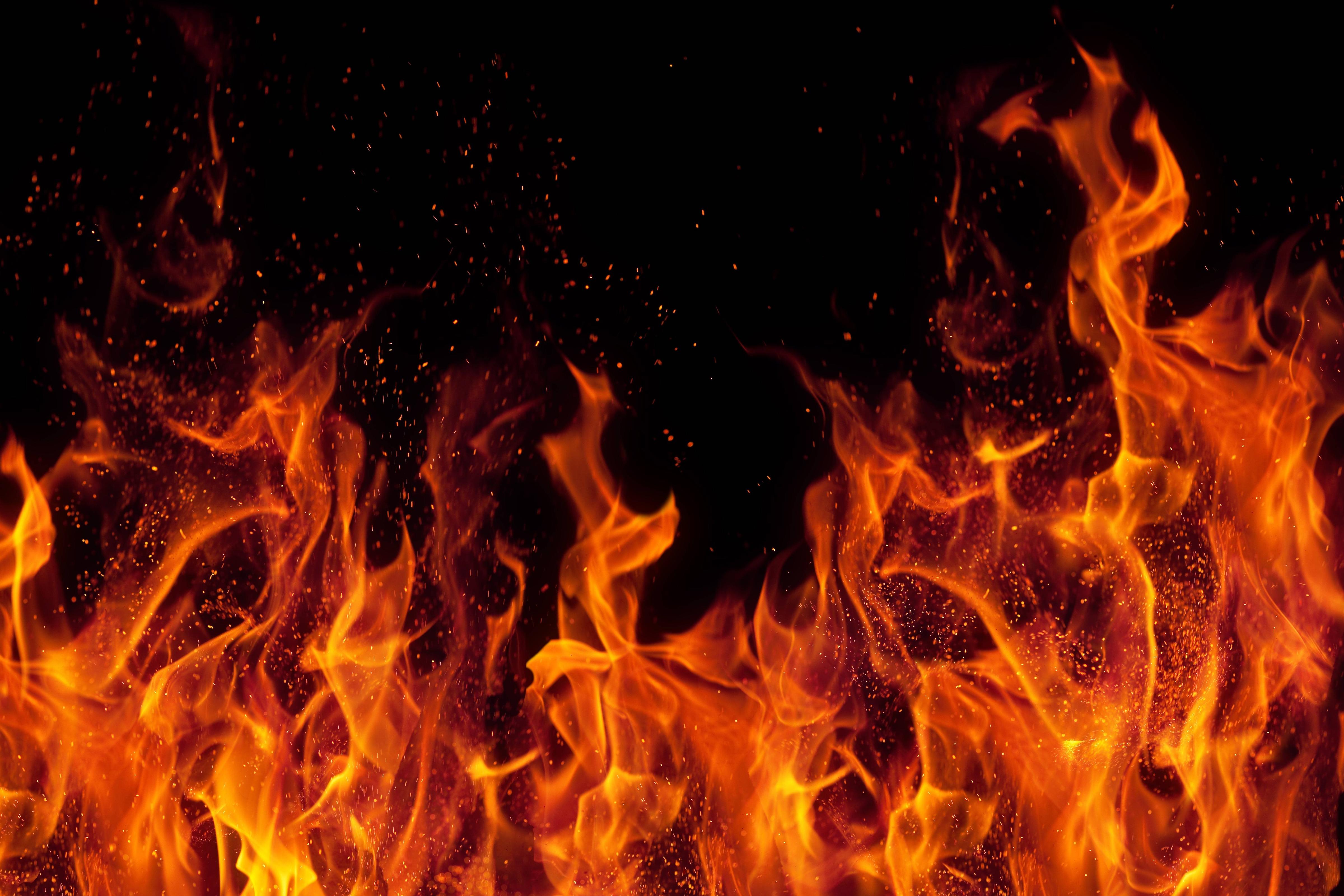 Fire Background HD 4800x3200