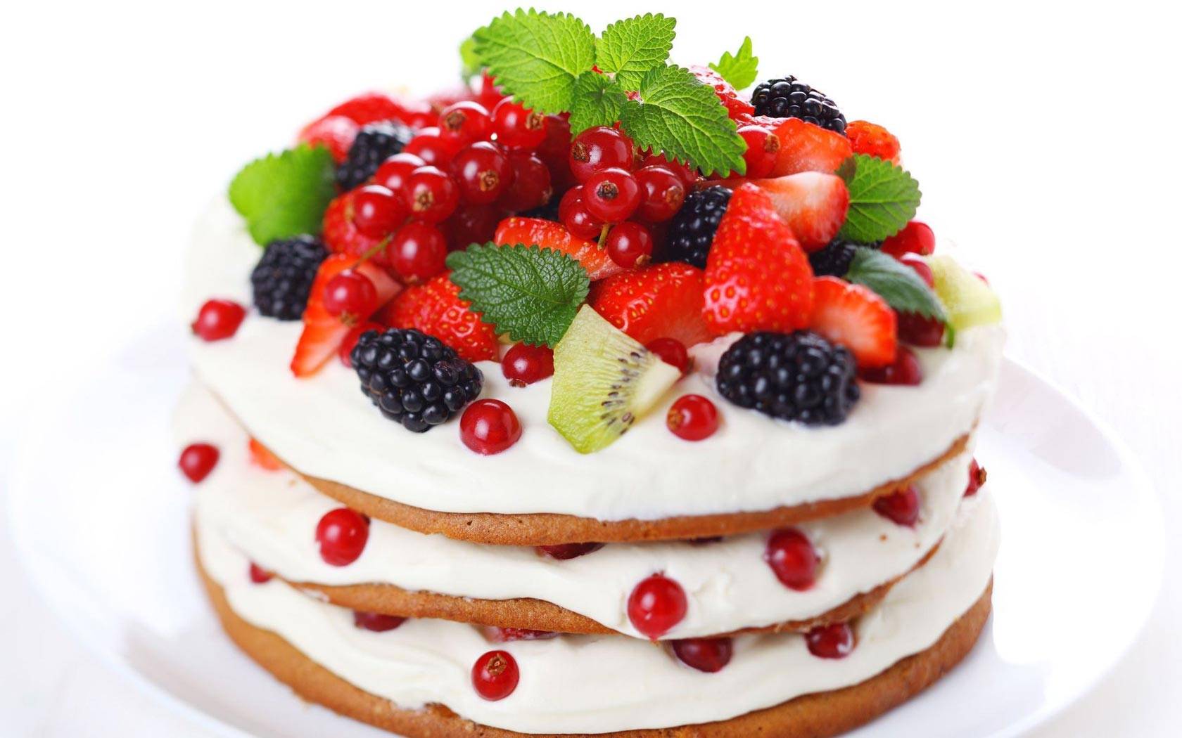 Fruits Pancakes Wallpaper HD