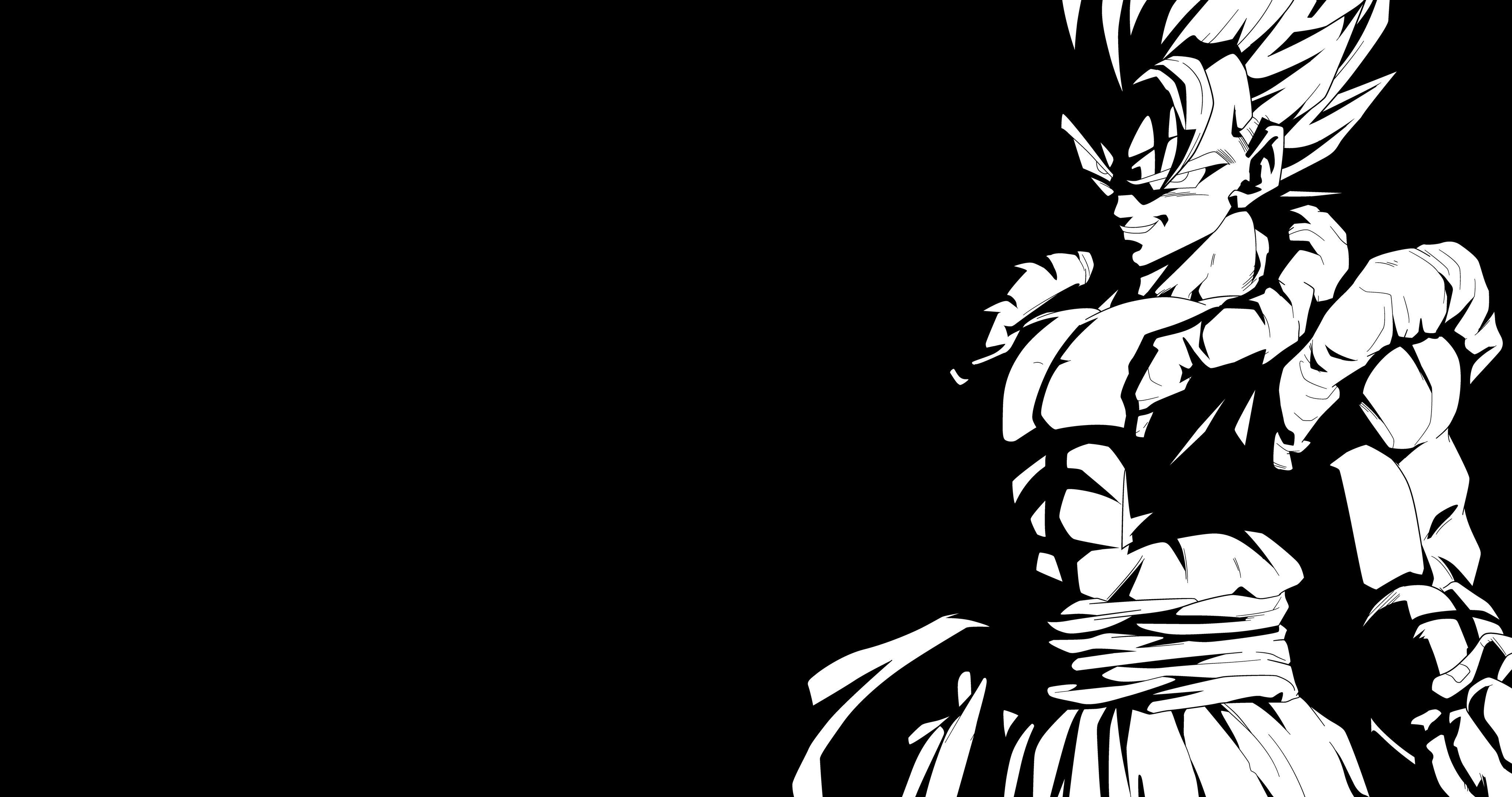 Gogeta Wallpaper Black