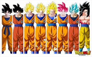 Goku All Form Wallpaper