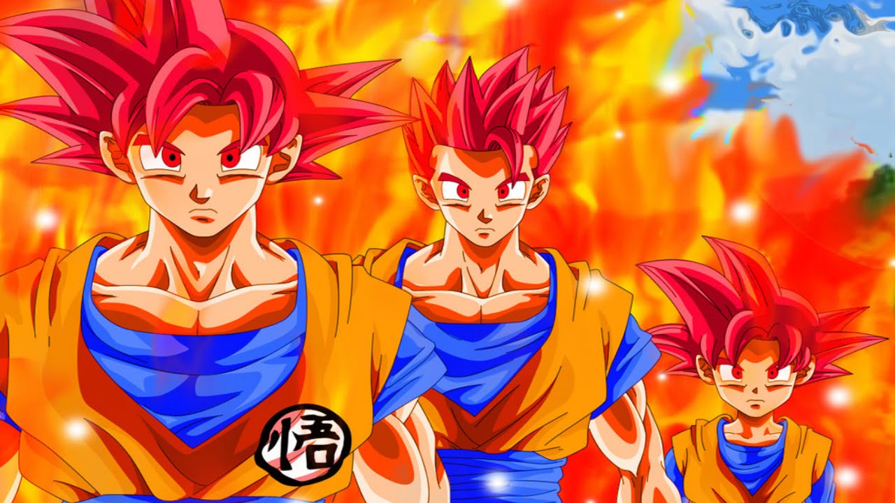 Goku Super Saiyan Gods Wallpaper