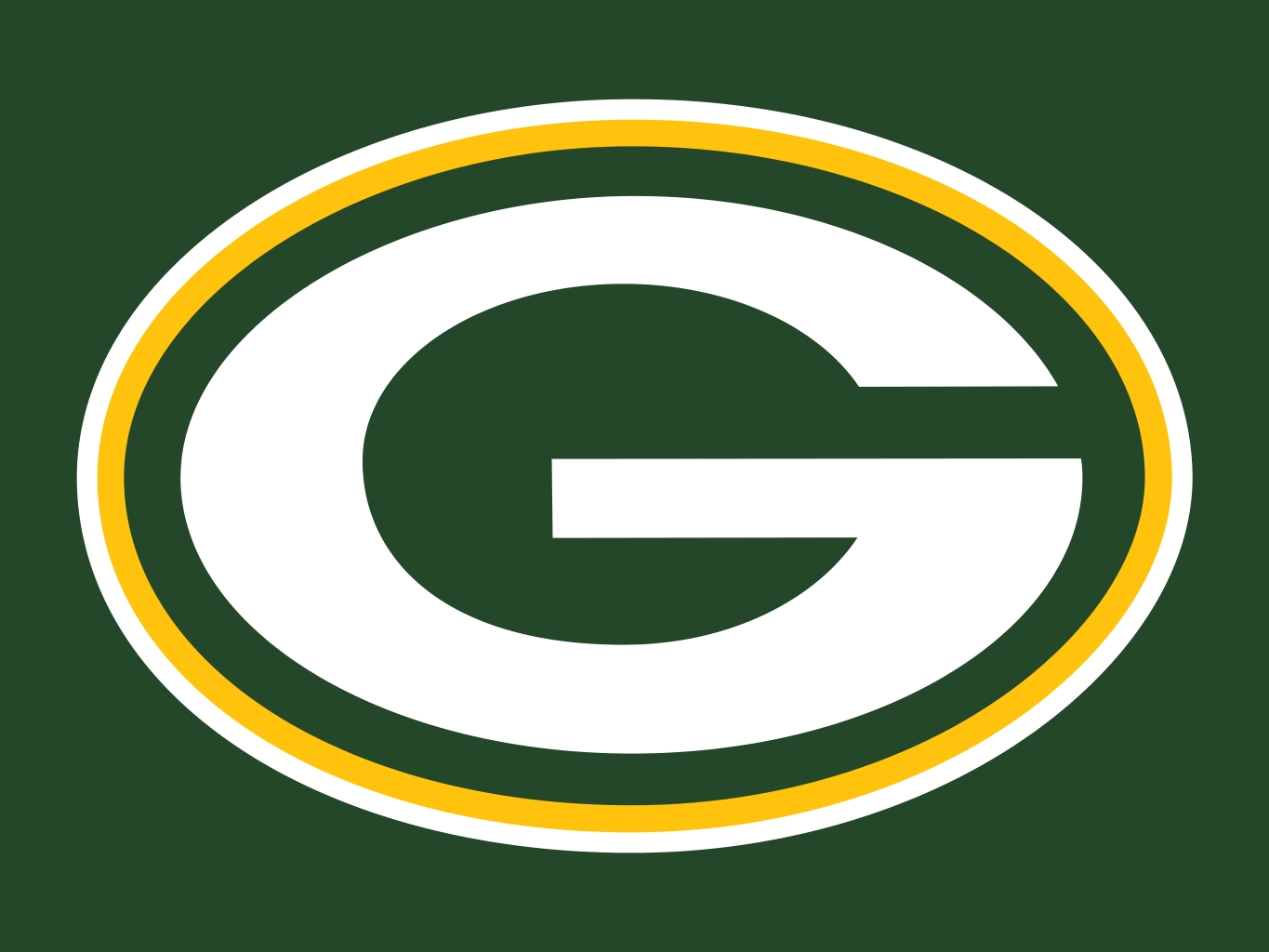 Green Bay Packers Logo Wallpaper HD 1365x1024
