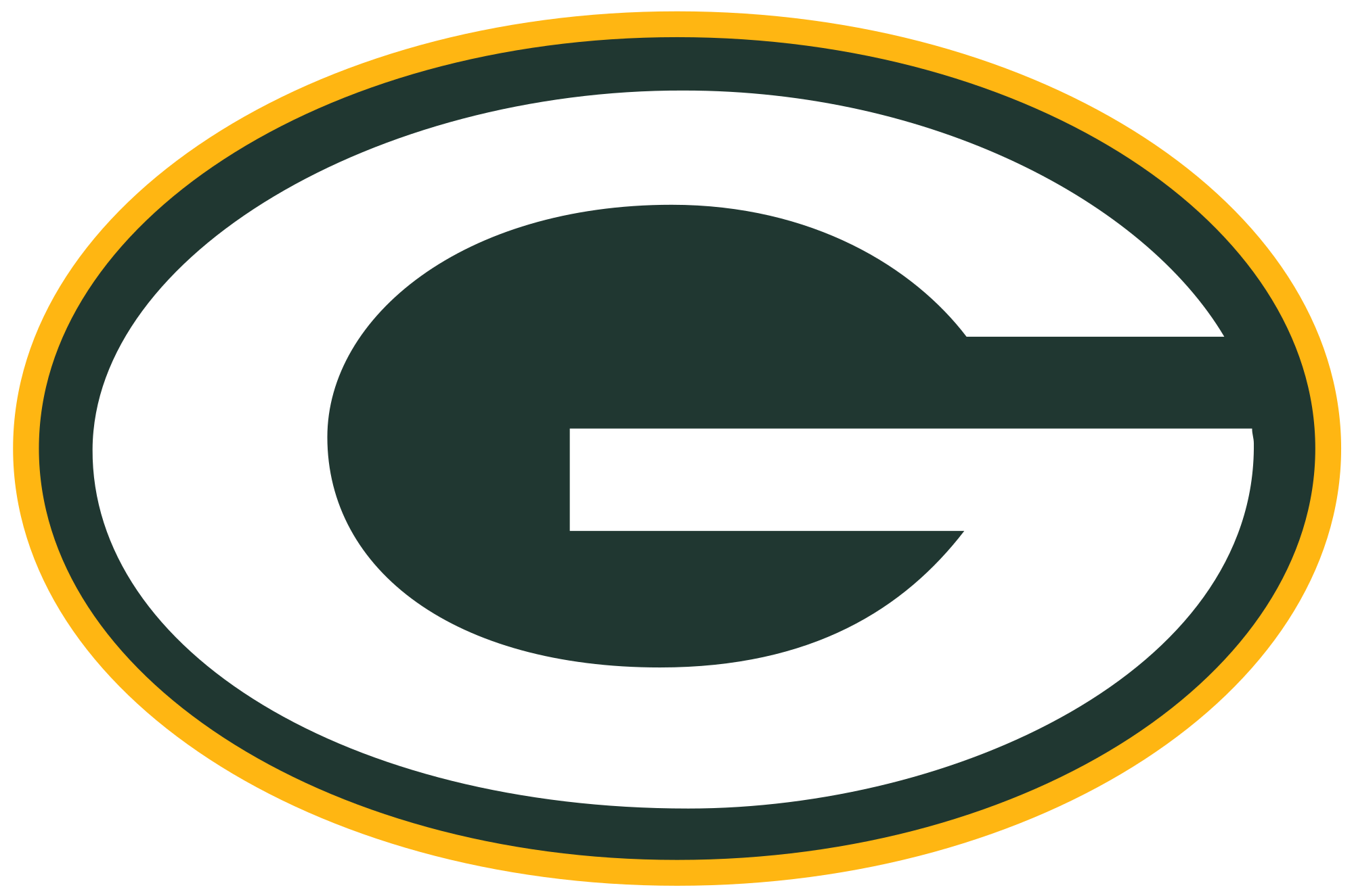 Green Bay Packers Logo Wallpaper 2000x1325