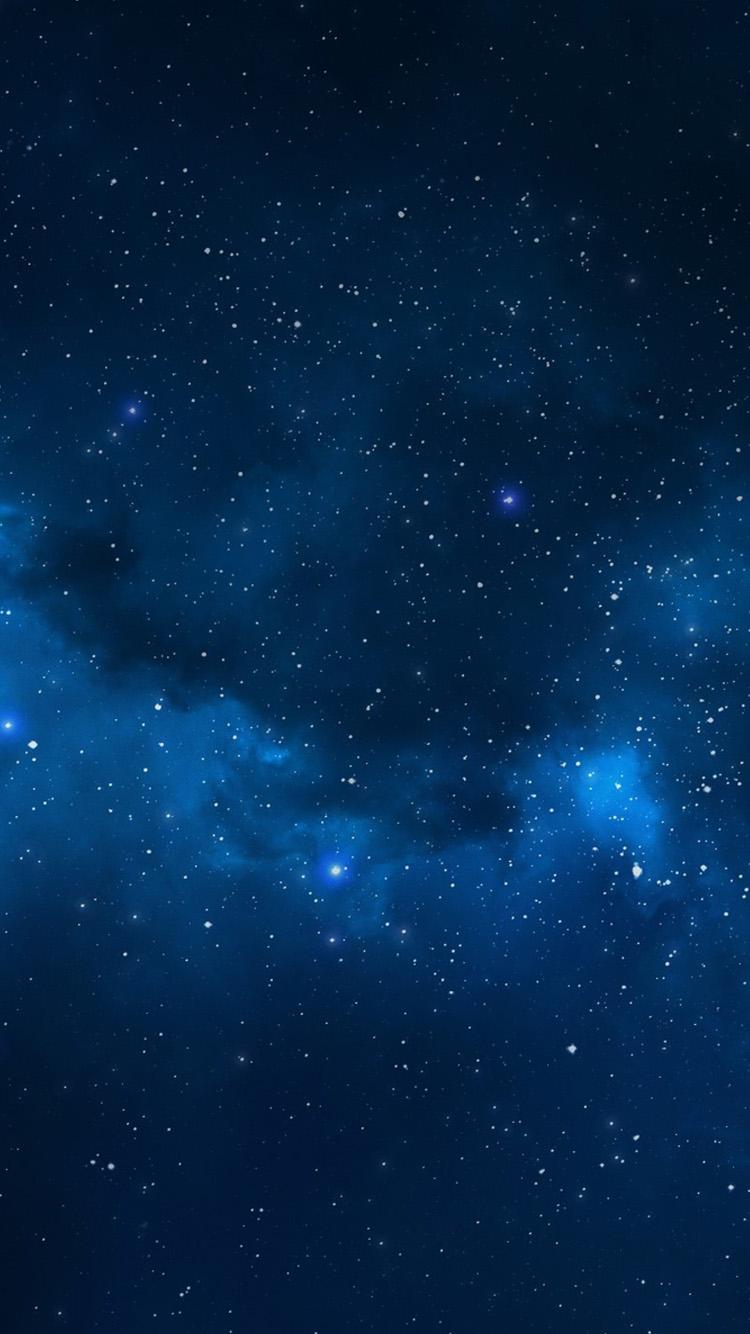 Iphone Blue Stars Wallpaper