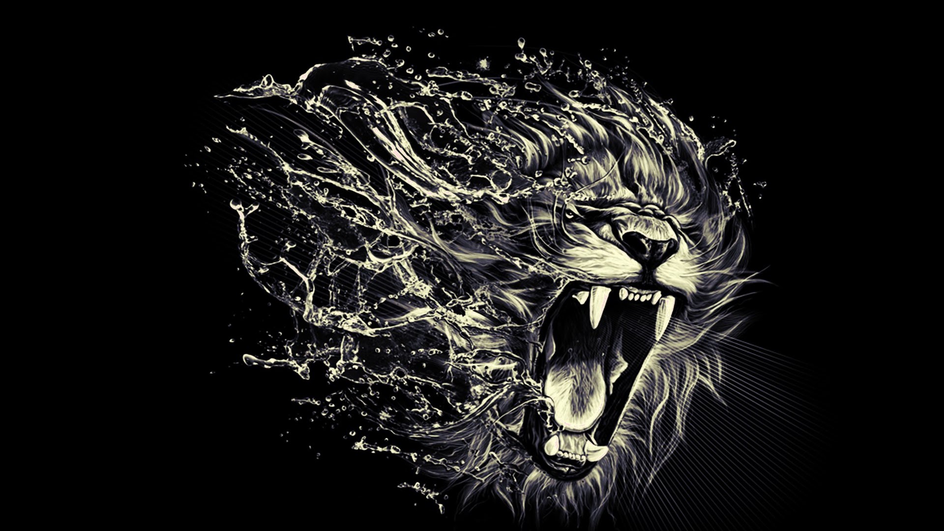 Lion Background 1920x1080