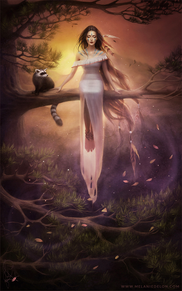 Beautiful Pocahontas Wallpaper 600x960