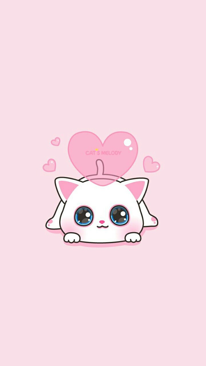 Cats Melody Pink Girly Cute Wallpaper 720x1280