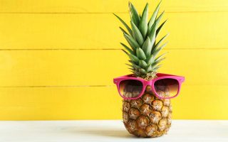 Cool Pineapple Sunglasses Wallpaper Desktop