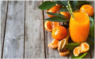 Fresh Orange Juice Wallpaper
