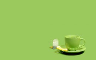 Green Tea Drink Wallpaper