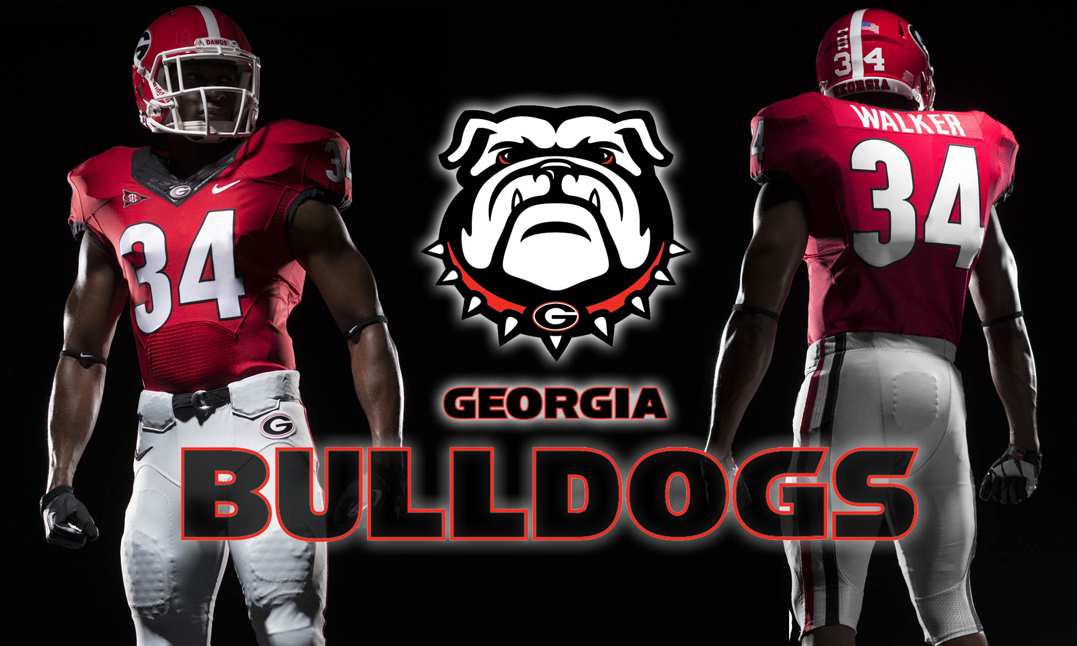 HD Georgia Bulldogs Wallpaper 2200x1320